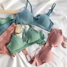 Beforw sexy oco para fora sutiãs para mulheres roupa interior cor sólida conforto sem fio sutiã lingerie moda sem costura acolchoado bralette