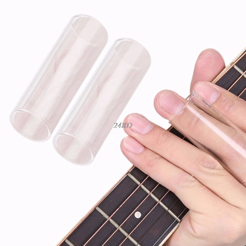 Plexi glass Slider электрическая гитара струна скользящая стеклянная трубка Finger Knuckle JUL19_30