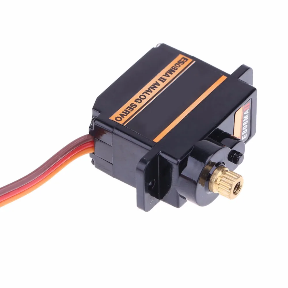 

Mini Size Servomotor Metal Gear Analog Servo ES08MA II for RC Motor Replacement Part Shockproof and Stable RC Metal Gear Accs