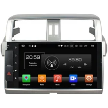 2 Din 10.1 ”Android 8.0 octa Core 4 GB RAM 32 GB ROM navegación GPS bluetooth auto reproductor multimedia para Toyota Prado 2014-2015