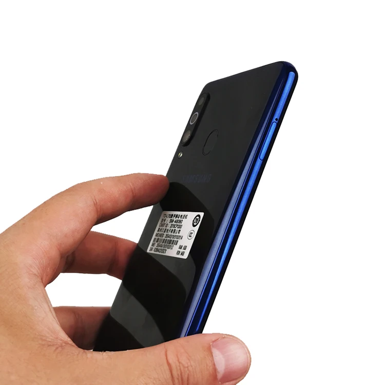 Samsung Galaxy A60 SM-A6060 6,3 "полный экран 2340*1080 Android 9,0 Восьмиядерный Поддержка NFC 32MP + 8MP + 5MP 3500 mAh лицо + сканер отпечатков пальцев