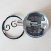 Chainsaw Piston Kit 45mm For Chinese 5200 52cc G5200 Gas Cylinder Engine Motor w/ Pin Rings Circlips Spare Parts 5