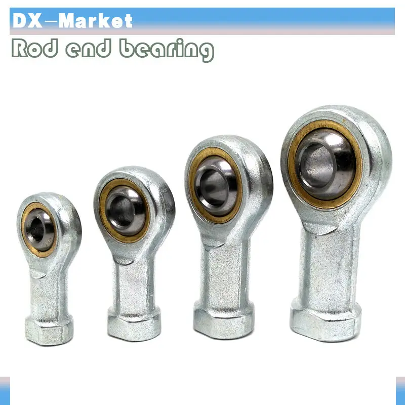 SI22 T/K m22 , 2pcs , Internal thread metric rod end joint bearing