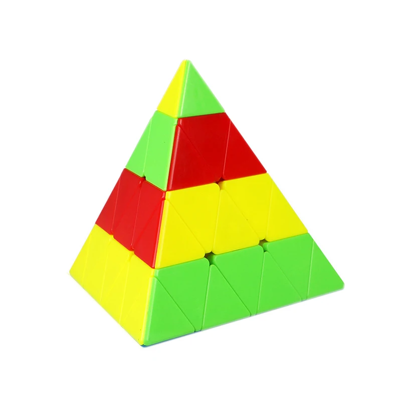 Mofangge 4x4x4 Головоломка "Пирамида Рубика" черный/невидимый волшебный куб кило Головоломка "Пирамида Рубика" 4x4 головоломки головоломка "Пирамида Рубика" Специальные игрушки для детей кубик рубика - Цвет: Stickeless