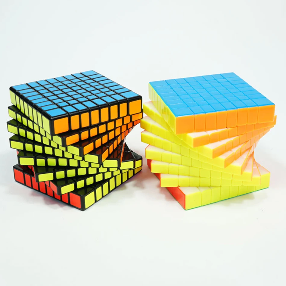 Yuxin Huanglong 8x8 Cube YX Huanglong 8*8 скоростной куб головоломка твист Весна Cubo Magico Обучающие Развивающие игрушки, Прямая поставка