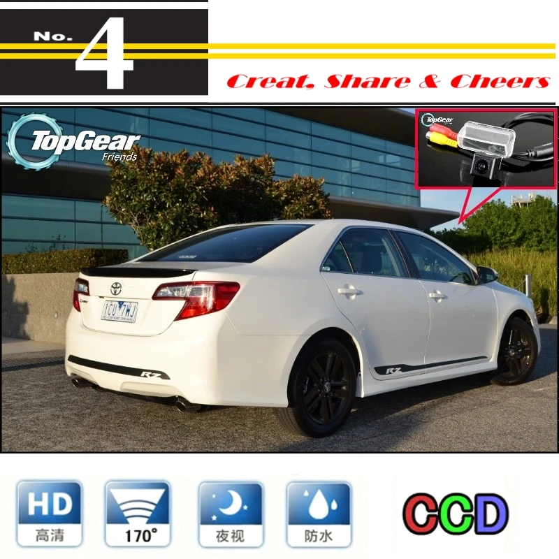 

LiisleeFor TOYOTA Camry XV50 High Quality Rear View Back Up Camera Car Camera For PAL / NTSC Car Tuning | CCD + RCA