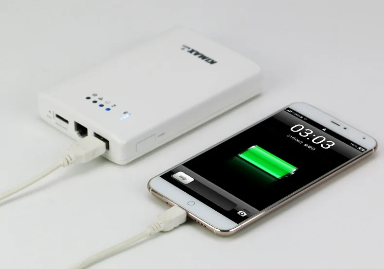 Wireless WIFI router and power bank hdd storage case HDD