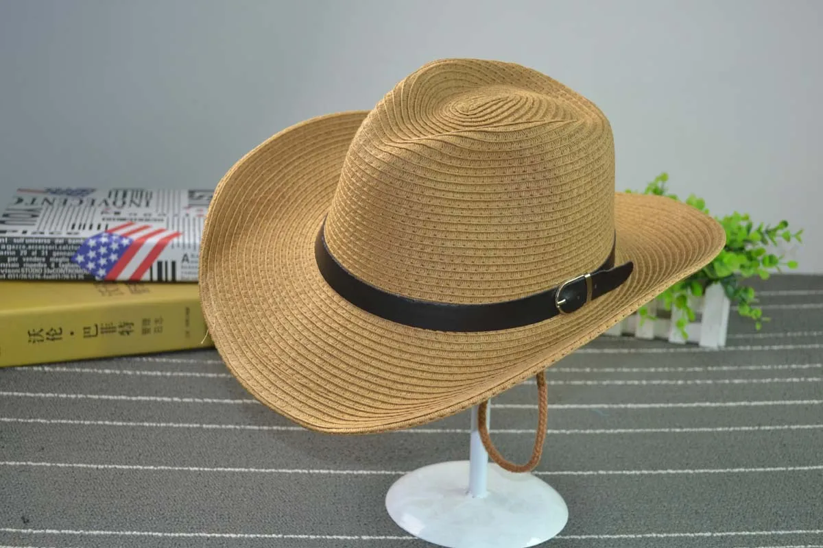 Sunhat Корейская версия мужских летних пляжных солнцезащитных шляп праздничные крутые Модные женские солнцезащитные Соломенная пляжная шляпа для рыбалки H162