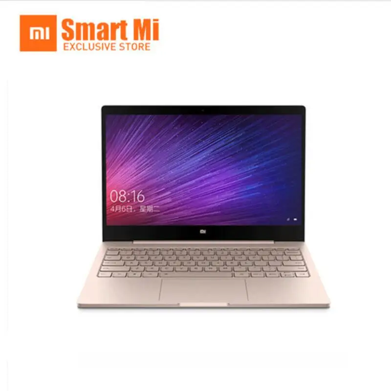 Achat Or Anglais Xiaomi Air 12 Ordinateur Portable Portable Ultra Mince 12.5 pouce Windows 10 IPS FHD 1920x1080 4 gb RAM 128 gb SSD HDMI 2.2 ghz