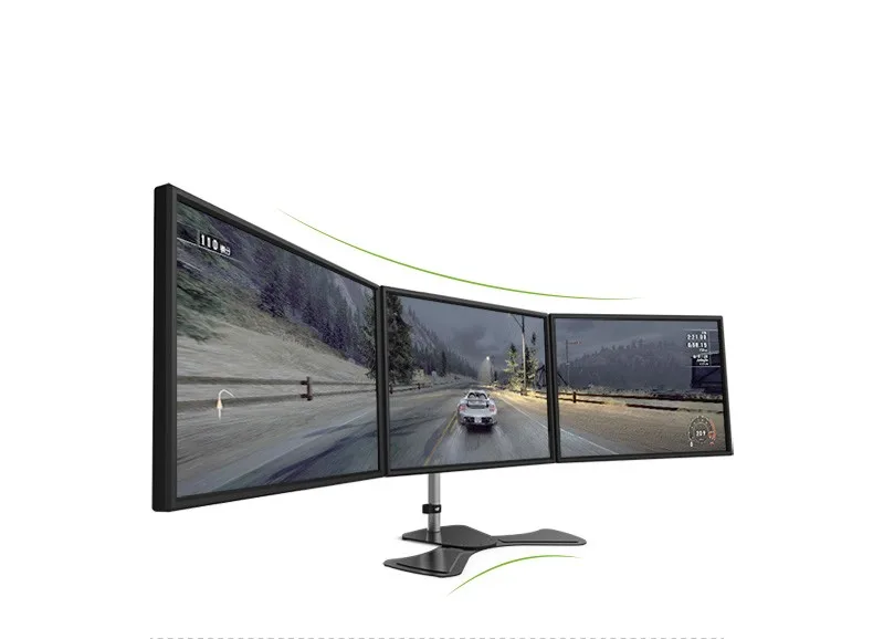 سبائك الألومنيوم حامل سطح العمل الثلاثي رصد حامل كامل الحركة حامل تليفزيون MP230SL