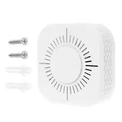 Белый Smart Беспроводной Wi-Fi дымовой детектор пожарной сигнализации Термометры для дома безопасности дистанционное управление гаджеты l29k