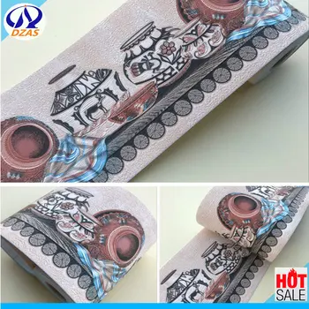 

DZAS Living room kitchen Bathroom kick line waist line sticker PVC self adhesive wall AS-YH Sticker wallpaper Waterproof