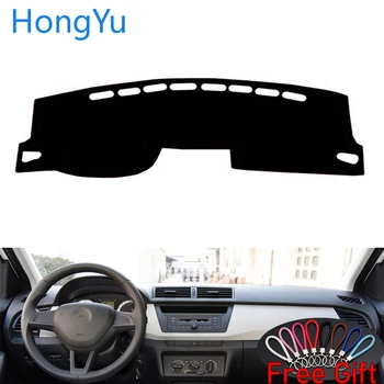 

For Skoda Fabia 2015 2016 2017 Interior Accessories Auto Car Dashboard Cover Dash Mat Board Pad Carpet Dashmat Anti-UV Mats