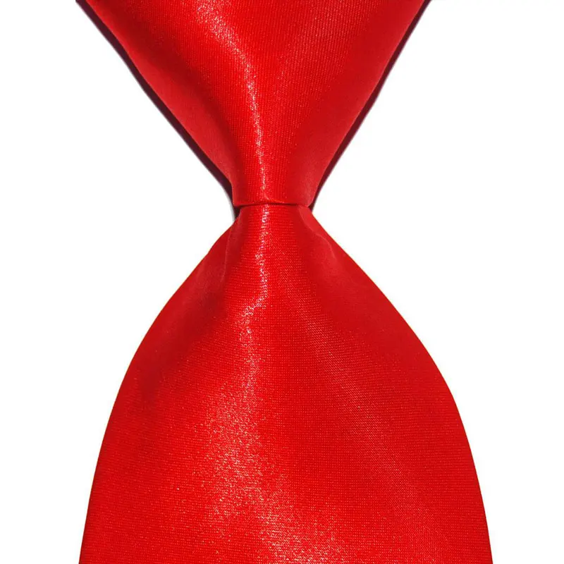 Одноцветный галстук подарок для Для мужчин Галстук Свадебная вечеринка Show шелк 10 см Ширина красные, черные сине-белые жаккардовые строгая