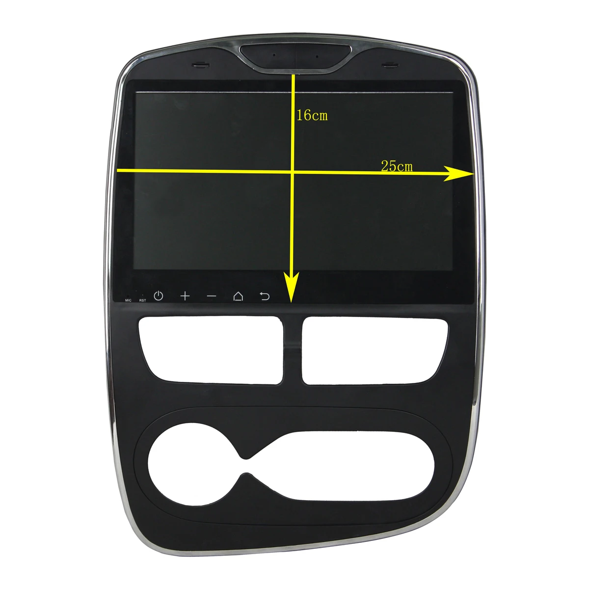 Best 10.1 inch 4+32G Android 9.0 car multimedia Player for Renault Clio 2016-2018 with GPS Wifi NO DVD 2