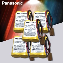 Panasonic 20 шт./лот BR-AGCF2W литиевый 6 в 2200 мАч plc батарейки с коричневыми штекерами разъемы