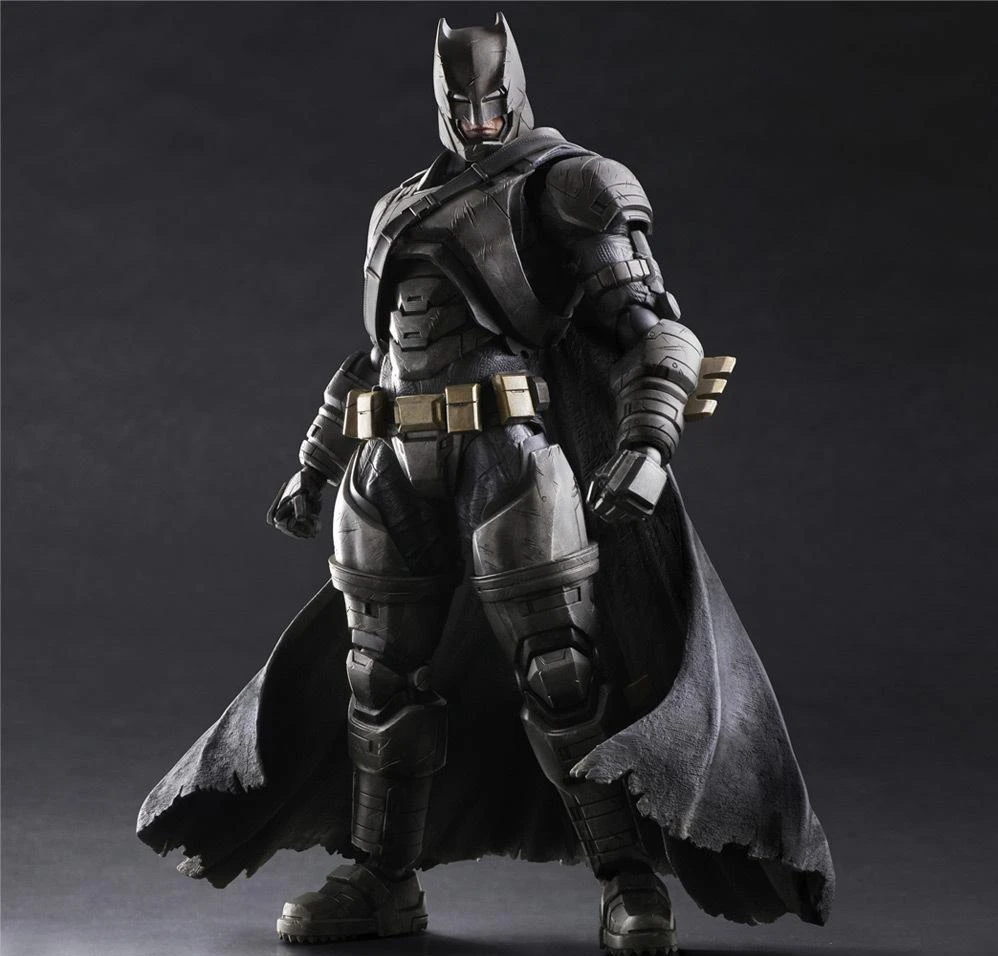 Play Arts Kai Batman Action Figures Dawn of Justice Armor NO3 PVC Toys