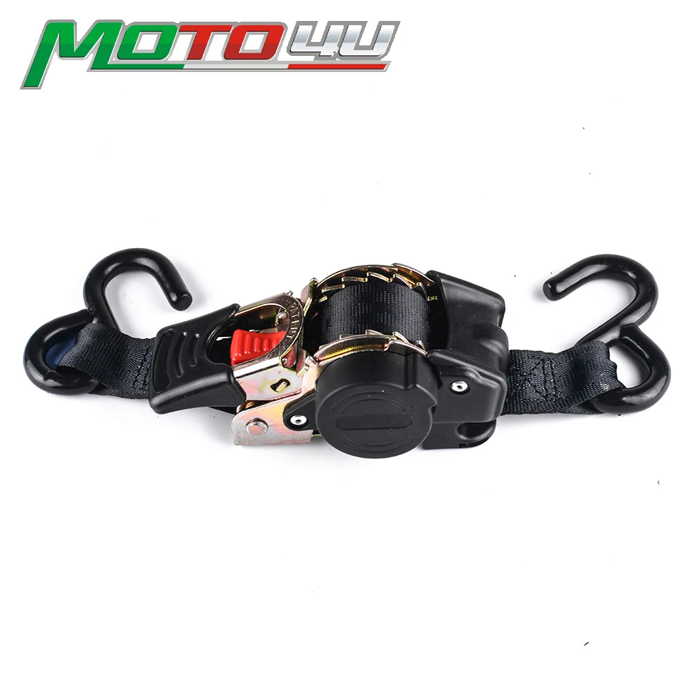 

MOTO4U Auto Retractable Easy To Carry Ratchet Tie Down Starp 1 PC