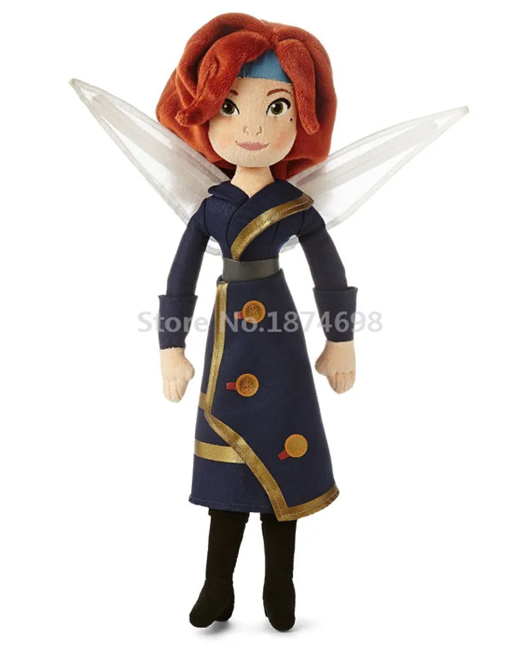 

New Fairies Tinkerbell Dolls Pirate Fairy Zarina Plush Stuffed Doll Toy 50cm Kids Toys Dolls for Children Girls Gifts