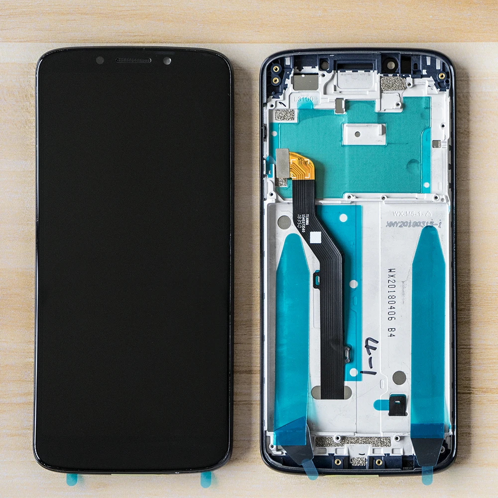 Sinbeda 5 7 ''ЖК-дисплей для Motorola Moto G6 Play ЖК-дисплей с сенсорным экраном и