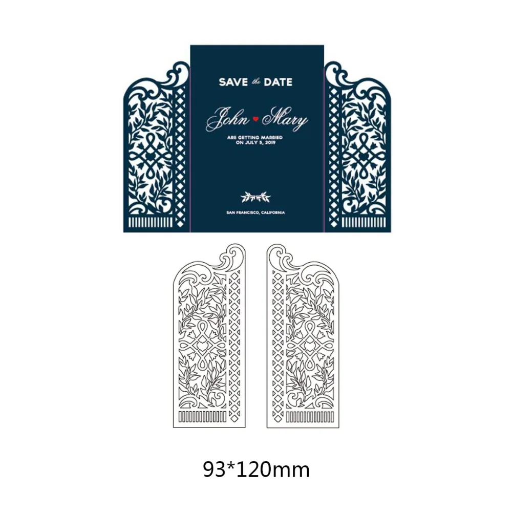 

envelope Craft metal cutting dies cut die mold New Scrapbook paper craft knife mould blade punch stencils dies