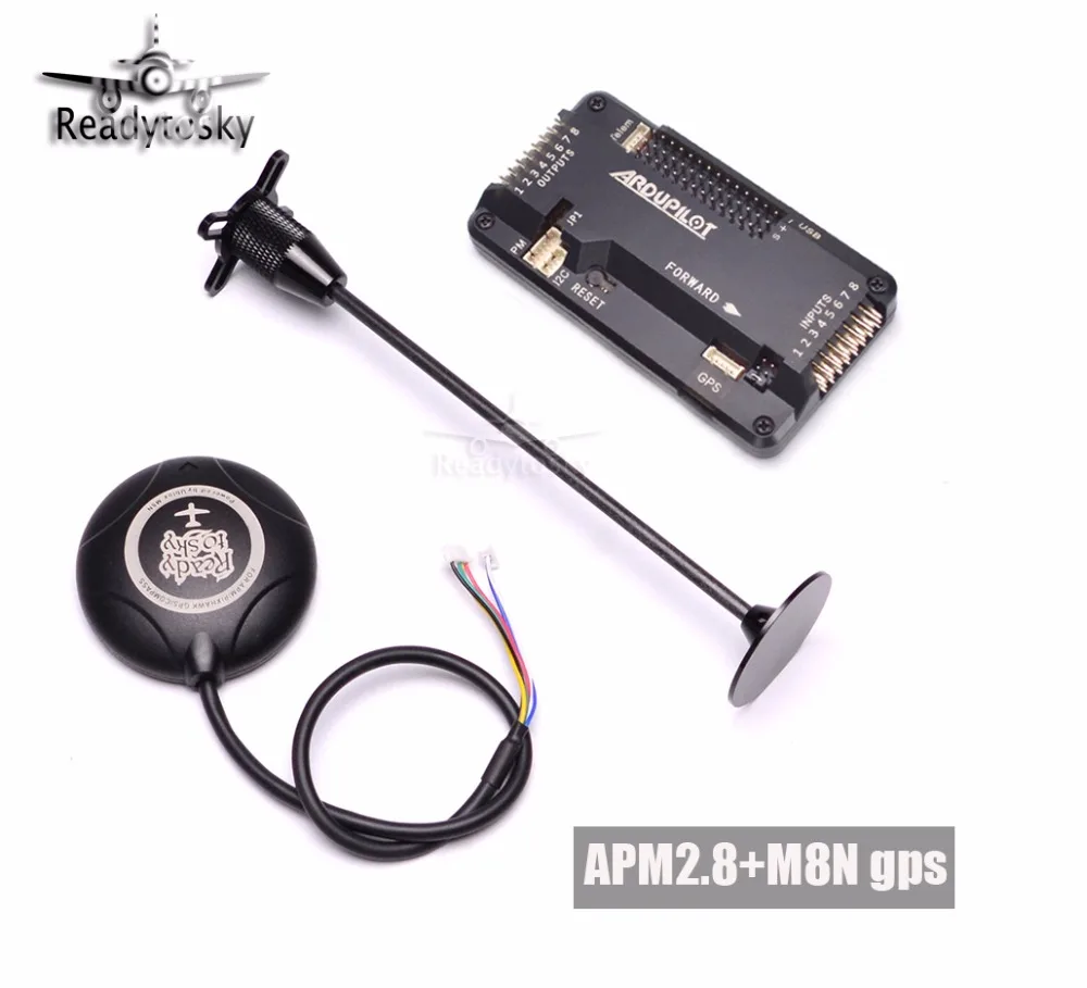Контроллер полета APM2.8 M8N 8N GPS с держателем для F450 S500 S550 F550 RC мультикоптера | Игрушки