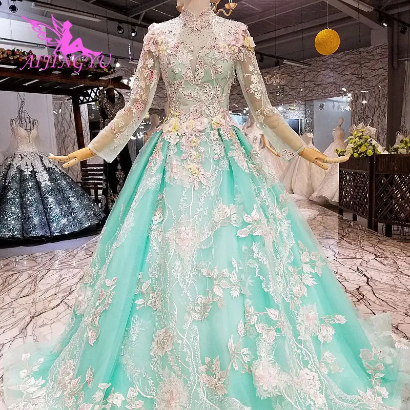 AIJINGYU Guangdong свадебное платье es Drees High Street корейский халат длинное Атласное Платье