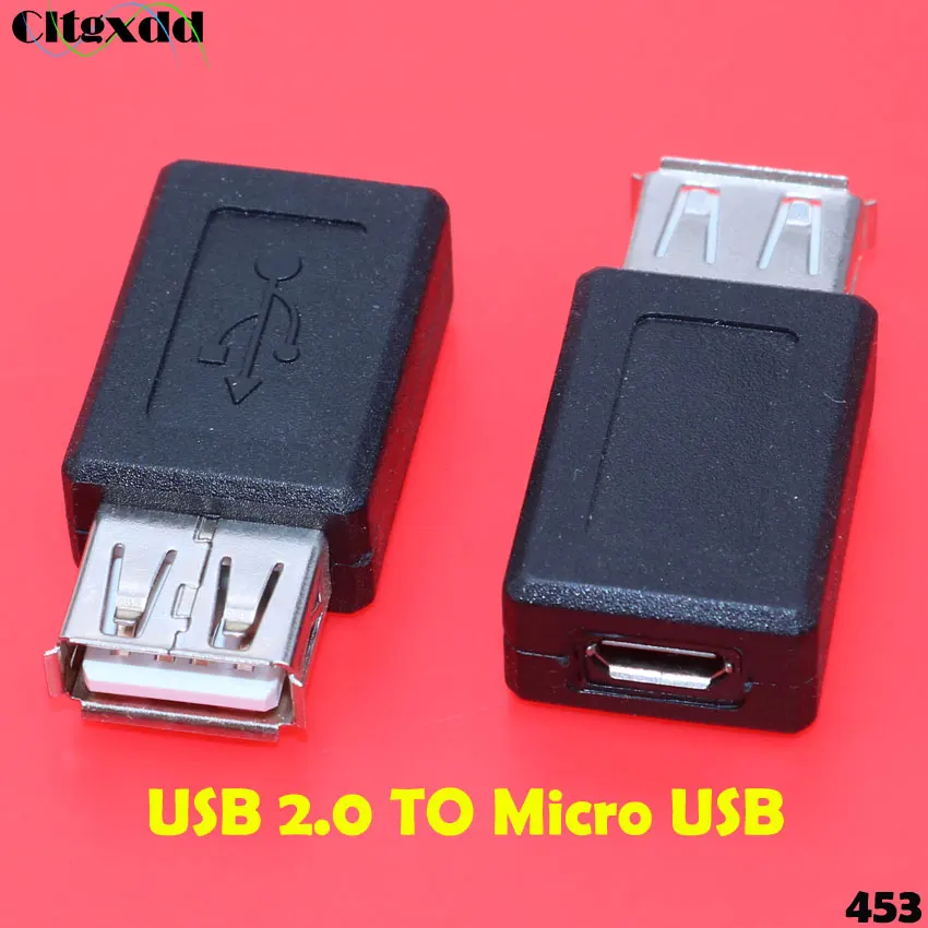 Cltgxdd 1 шт. OTG 5pin F/M Mini USB Micro USB 2,0 адаптер переходник USB для мужчин и женщин Micro USB адаптер для автомобильных MP3 телефонов Conve - Цвет: USB 2.0 to Micro USB