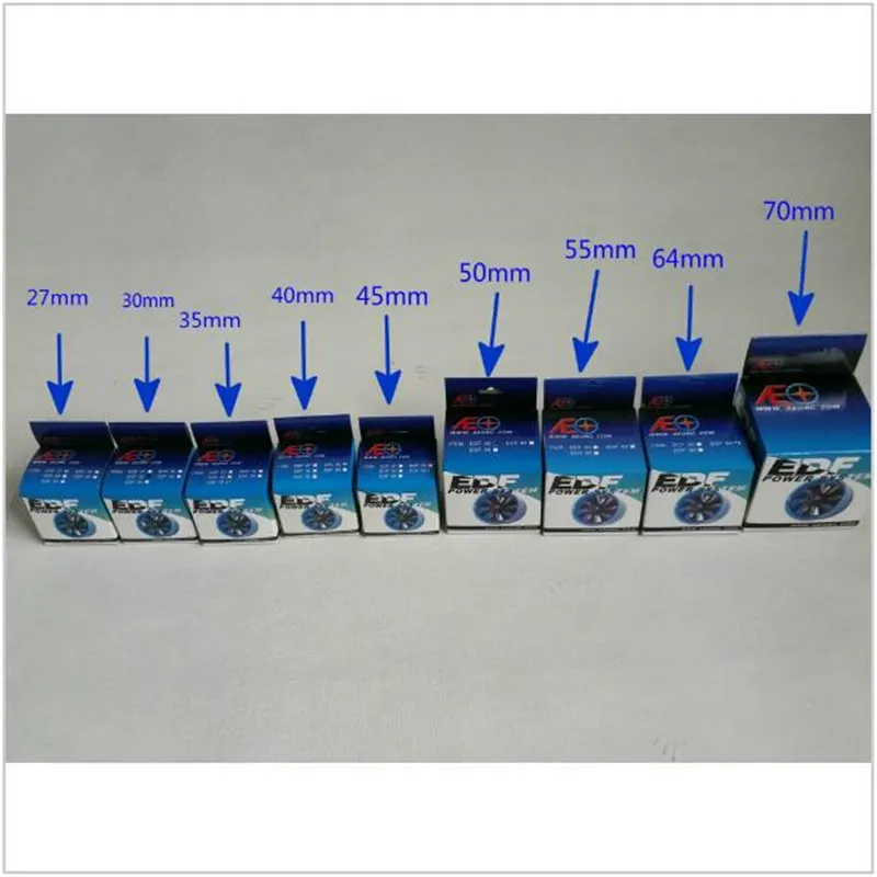 AEORC Patended продукт воздуховод вентилятор системы EDF для струйной самолета 27 мм/30 мм/35 мм/40 мм/45 мм/50 мм/55 мм/64 мм/70 мм с бесщеточным двигателем