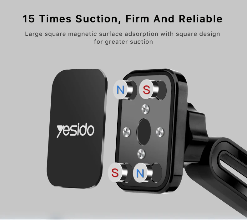 Magnetic Car Phone Holder Stand Windshield Sucker Car Mount (7)