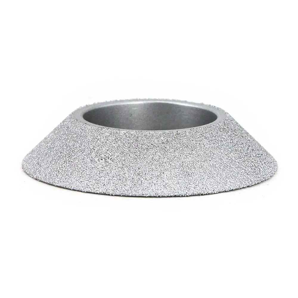 3inch 45 degree angle grinding wheel of brazed diamond for grinding marble, granite, quartzite, ceramics, artificial stone GJ018 3inch 45 degree angle grinding wheel of brazed diamond for grinding marble, granite, quartzite, ceramics, artificial stone GJ018