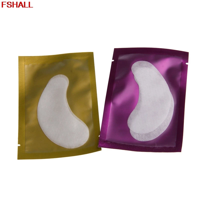 50 Pairs Under Eye Curve Eyelash Pad Gel Patch Lash Extension Beauty Tools H027
