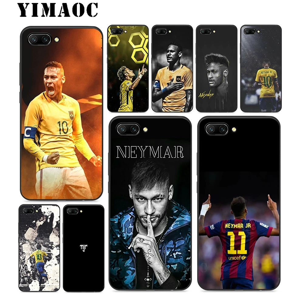 

YIMAOC Neymar football soccer Soft Silicone Case For Huawei Honor Mate 10 P20 P9 P8 Smart Y6 6A 7A 7X 7C Pro 2017 2018 Lite