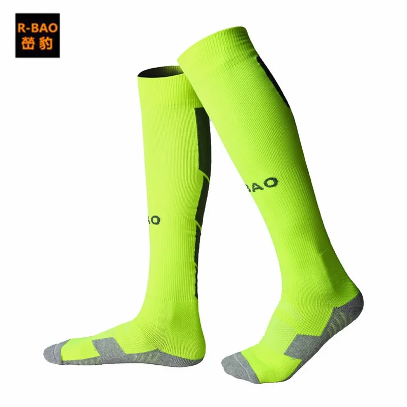 

Outdoor Sports Football Socks Stocking Warmers Breathable Thicken Knee-high Compression Soccer Cycling Socks Professional