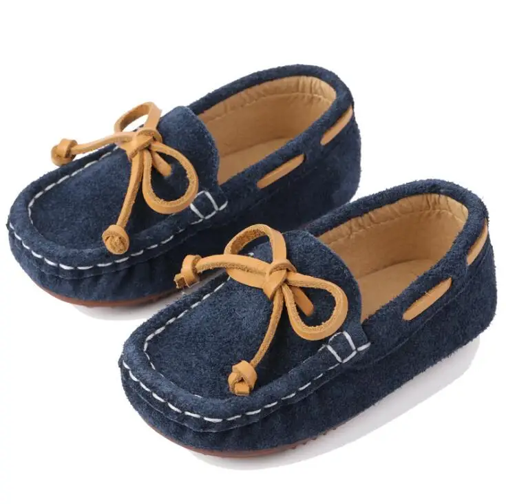 YWPENGCAI/весенне-Осенняя детская обувь; Натуральная кожа Мальчики; лоферы; обувь для девочек; мокасины на плоской подошве; мягкая удобная детская обувь