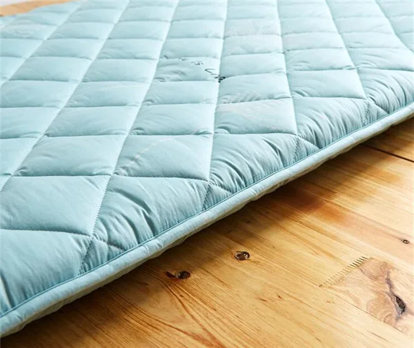 Японский татами напольный коврик спальная кровать складной футон матрас Топпер Комфорт портативный складной односпальная двуспальная кровать для гостей матрас