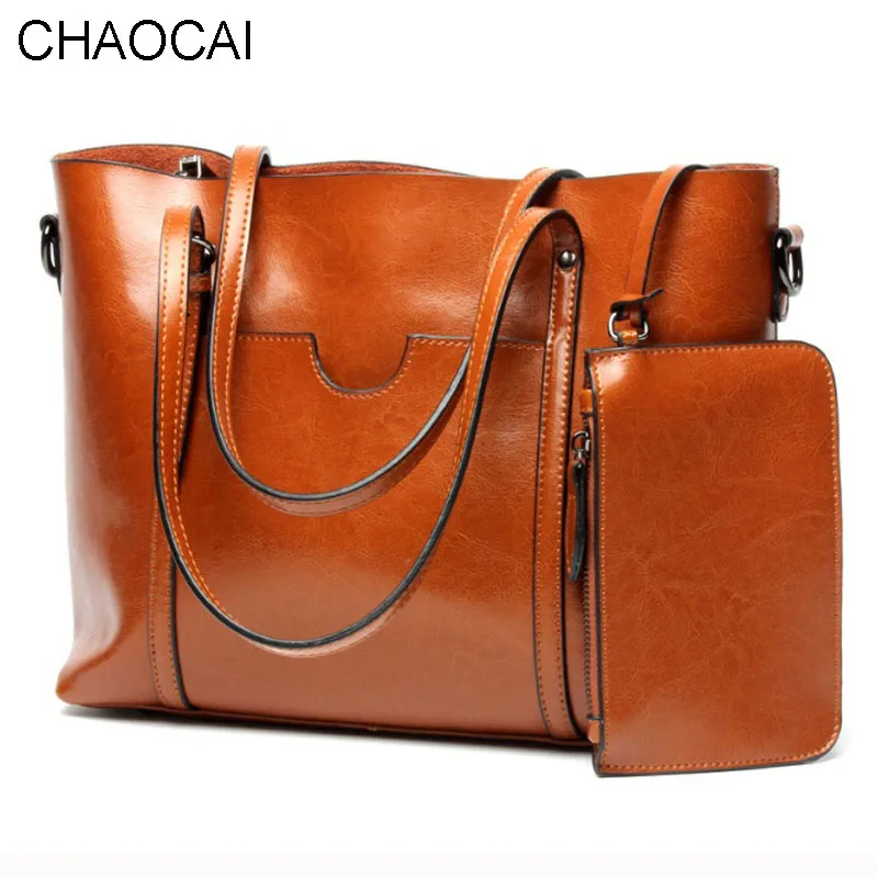 simple fashion women handbag genuine leather shopping bag larger crossbody bags female casual