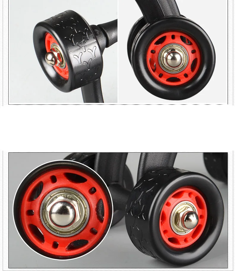 4 Wheels Power Wheel AB Abdominal Roller (19)
