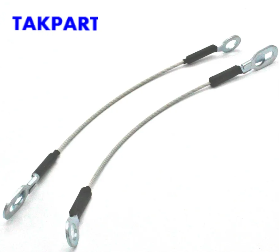 TAKPART Tailgate Cables Pair Set For 88 02 Chevy GMC C K 1500 2500 3500 Pickup Truck New Trunk 