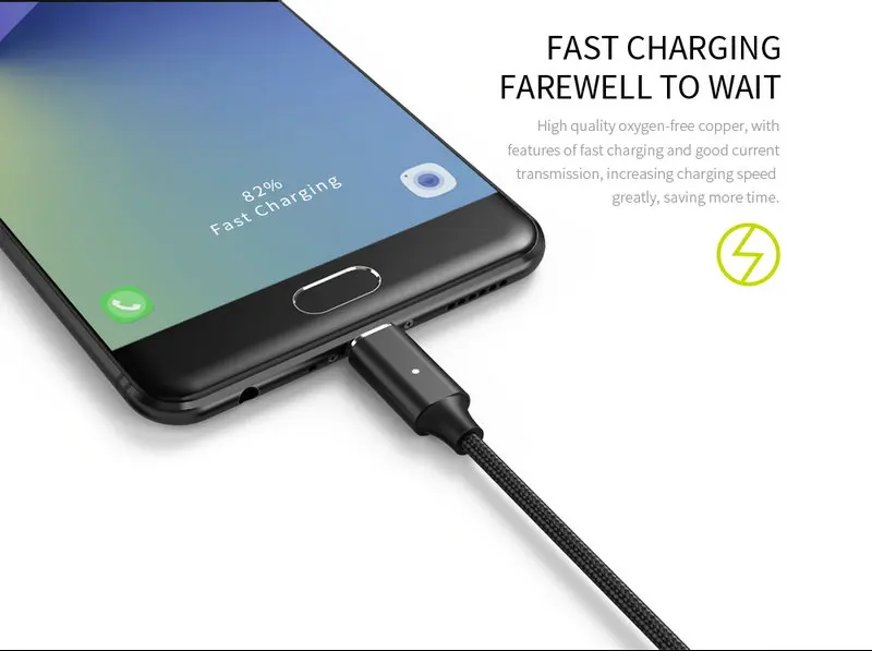 WSKEN Lite 2 magnetic micro usb type c metal data cable  (6)