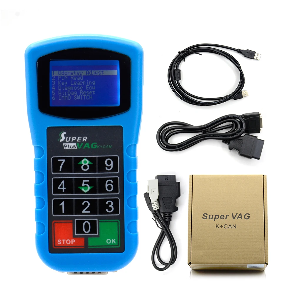 

New Arrival Super VAG K CAN Plus 2.0 Diagnosis Mileage Correction Pin Code Reader Super VAG K+CAN Plus 2.0 High Quality