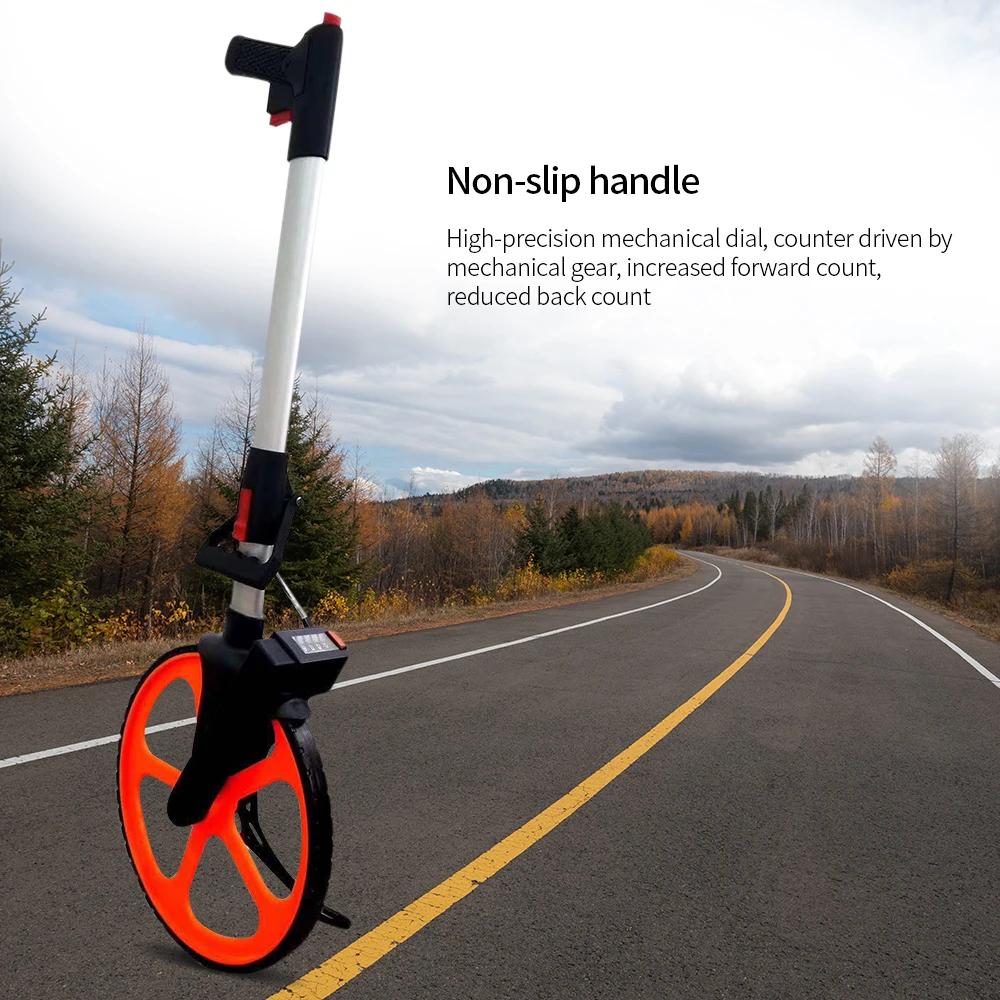 

Collapsible 318mm Rangefinder Wheel Accurately Mechanical Distance Meter Handheld Range Finder Wheel With Brake Zero Function