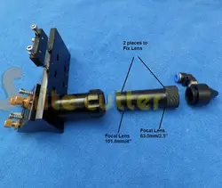 Распродажа! DIY CO2 лазерная головка/зеркало и объектива интегральное крепление лазерной резки гравировальный станок 25 мм объектив зеркала 20