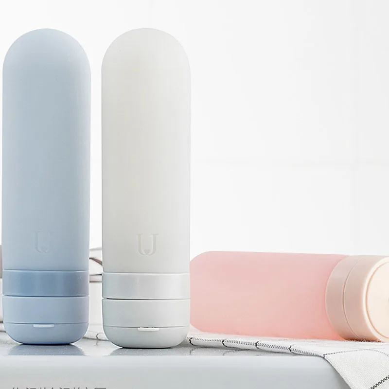 

3pcs/set Xiaomi Mijia Travel Silicone Bottle Set Portable Easy Skin-Friendly Healthy Safe 50ml/Piece for Family Travel