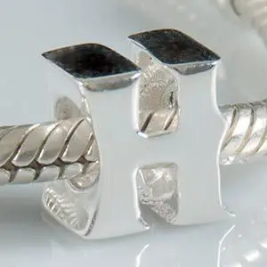 925 Sterling Silver European Style Diy Alphabet Beads Letter H Fit 925 Sterling Silver European Style Diy Alphabet Beads Letter H Fit Pandora Charms Bracelet Best Gift Make Your Own Name In From Jewelry Accessories