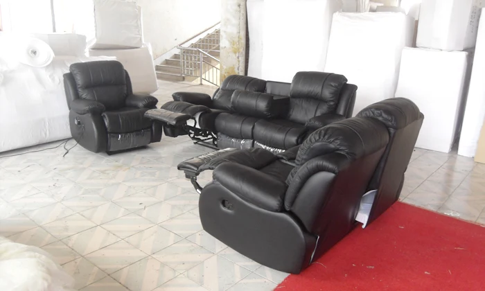 Modern Design Luxury 1 2 3 Reclining Sofas Chair Love Seat Modern Design Luxury 1 2 3 Reclining Sofas Chair Love Seat Set Genuine Leather Recliner Sofa Lf001 In Living Room From Furniture On