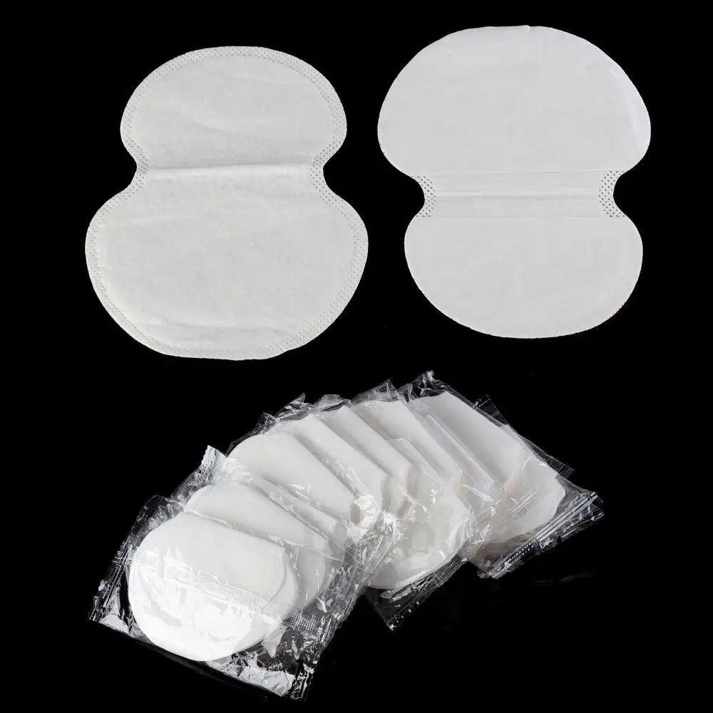 

200X ( 100 Pairs ) Summer Deodorants Cotton Pads Underarm Armpit Sweat Pads Dress Disposable Stop Sweat Shield Guard Absorbing