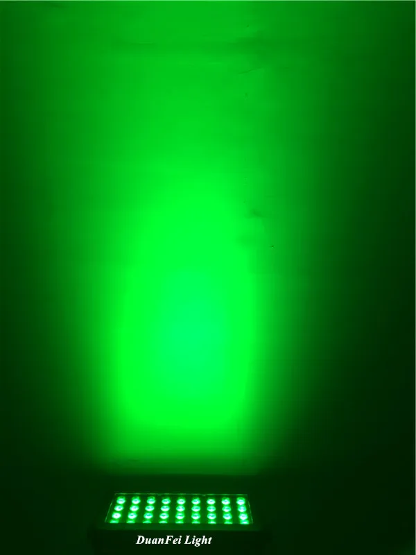 2 шт. с flightcase led городской цвет RGBW 36 шт. 10 Вт 4в1 dmx led настенная шайба led стирка водонепроницаемый