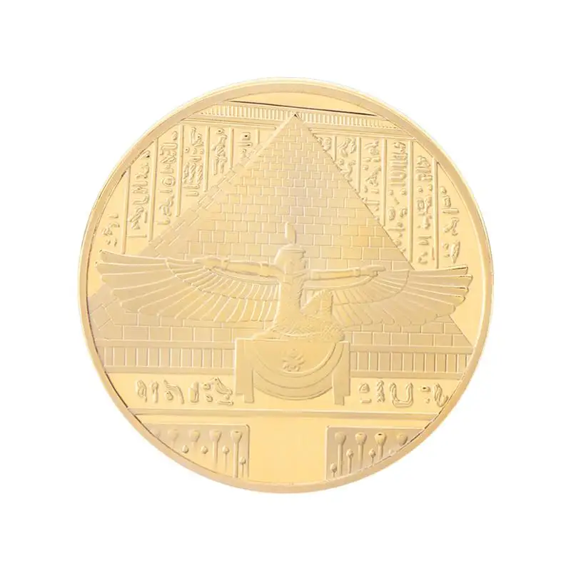 Египетская Клеопатра позолоченная египетская Королева Нефертити памятная монета Биткоин монета Коллекционная Биткоин искусство коллекция подарок
