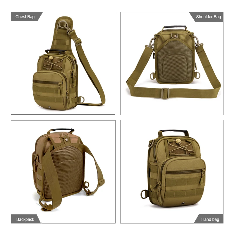 Охотничья уличная Сумка Molle нейлоновая сумка мессенджер на плечо тактический